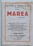 Afiș Teatrul Național &ndash; Marea Edward Bond &ndash; Carmen Stănescu, Mircea Albulescu, Mihai Fotino