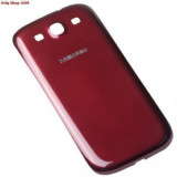 Capac Baterie Samsung Galaxy S3 (i9300) Rosu Orig Swap (A)