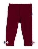 Pantalon cu fundite (180280) Colectia &quot;Kate&quot; 2021 Visiniu Marimea 110