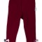 Pantalon cu fundite (180280) Colectia &quot;Kate&quot; 2021 Visiniu Marimea 122