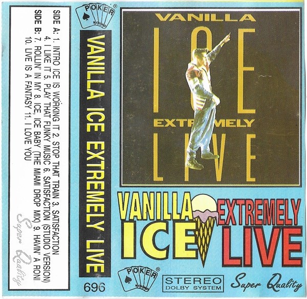 Casetă audio Vanilla Ice &ndash; Extremely Live