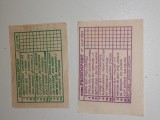 Cumpara ieftin LOT 2 BILETE LOTO PRONOSPORT 1984/1993