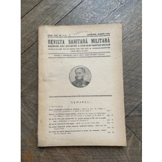 Revista Sanitara Militara Anul XLIX Ianuarie-Martie Nr. 1-3 1946