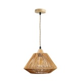 Cumpara ieftin Lampa Boho Ligua, Pako World, Natural, 30x30x22 cm