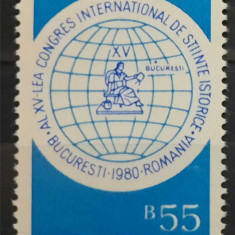 Timbre 1980 Congresul international de stiinte istorice MNH