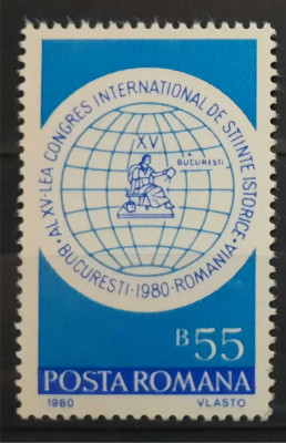 Timbre 1980 Congresul international de stiinte istorice MNH foto