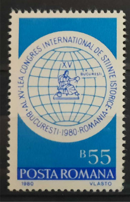 1980 Congresul international de stiinte istorice MNH foto