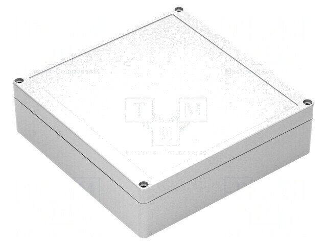 Carcasă universală ABS gri &icirc;nchis 190x190x55mm