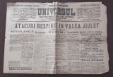 ziar vechi ww1 UNIVERSUL 14 septembrie 1916