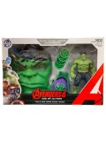 Set Hulk cu masca si lansator discuri