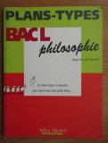 Plans-Types Bac L philosophie