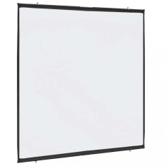 vidaXL Ecran de proiecție suspendat pe perete 81 inch 1:1