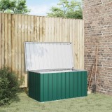 Cumpara ieftin Ladă de depozitare pentru grădină, verde, 129 x 67 x 65 cm