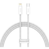 Cablu alimentare si date Baseus Dynamic, Fast Charging Data Cable pt. smartphone, USB Type-C la Lightning Iphone PD 20W, braided, 2m, alb