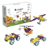 Cumpara ieftin Set de constructie 4 in 1, 100 piese