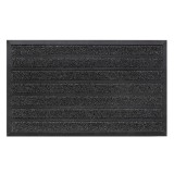 Covor intrare exterior Bellini, 45 x 75 cm, poliester, antracit, dreptunghiular