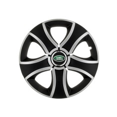 Set 4 capace roti Bis Gri-Negru R14 pentru gama auto Land Rover