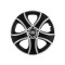 Set 4 capace roti Bis Gri-Negru R14 pentru gama auto Land Rover