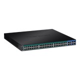 Cumpara ieftin Switch 52 porturi Gigabit Web Smart, 48 x PoE+, 4 x Gigabit/SFP - TRENDnet TPE-5240WS