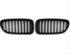 Grila masca fata fata BMW Seria 5 (F10/F11), 2013-08.2017, partea stanga, negru mat; TUNING,
