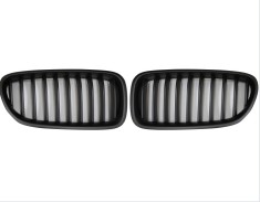 Grila masca fata fata BMW Seria 5 (F10/F11), 2013-08.2017, partea stanga, negru mat; Tuning,
