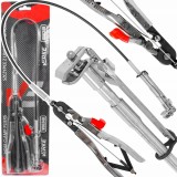 Cleste autoblocant pentru coliere cu cablu prelungitor 85cm (V06340), Verke