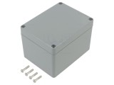 Carcasă universală ABS gri deschis 90mm x 115mm x 80mm