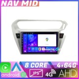 Navigatie Peugeot 301 Citroen C Elisee KIT 301 EDOTEC-LITE Android Ecran 720P Octa Core 4 64 Carplay v1 CarStore Technology