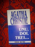 Agatha Christie - Unu , doi , trei ... / carte politista , 210 pagini