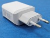 Incarcator retea 230V, 3.5A, USB, cablu 1x USB - 1xUSB-C, 1 metru, Quick Charger, Alb, Oem