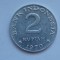 2 RUPIAH 1970 INDONEZIA-XF