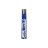 Set 3 rezerve roller Frixion Point Pilot 0.5 mm varf fin, albastru
