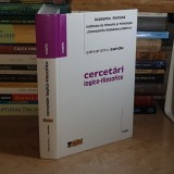 ALEXANDRU SURDU - CERCETARI LOGICO-FILOSOFICE , 2008 *