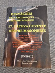 Cateva cuvinte despre masonerie Nircea Valcu Mehedinti