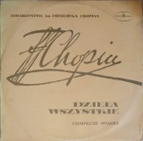 Disc vinil, LP. Dziela Wszystkie (Complete Works) - Walce, Valses-Fryderyk Chopin, Regina Smendzianka-252325, Polskie Nagrania Muza