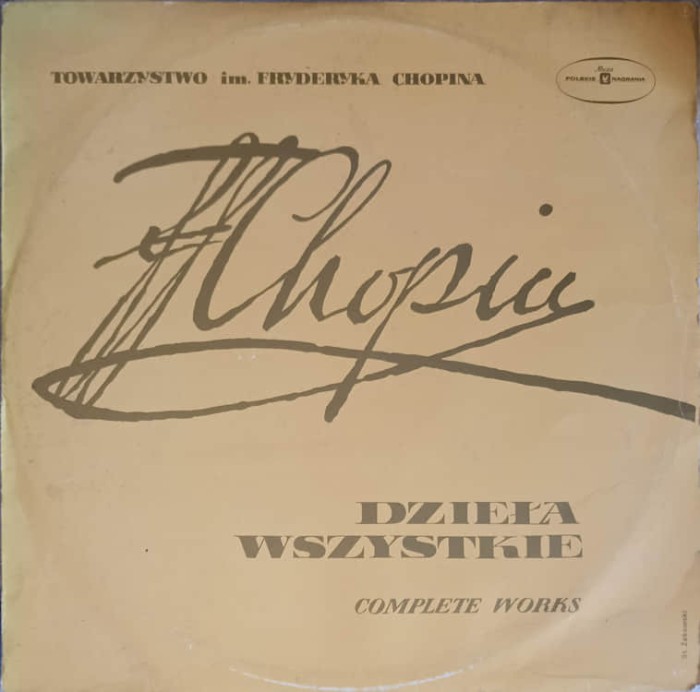 Disc vinil, LP. Dziela Wszystkie (Complete Works) - Walce, Valses-Fryderyk Chopin, Regina Smendzianka-259809