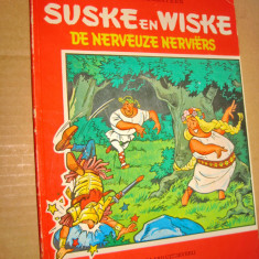 C13-Revista Suske en Wiske gen Pif anul 1979 pt.copii Belgia benzi colorate.