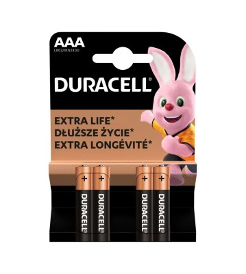 Duracell Basic LR03 / AAA / R03 / MN 2400 1.5V baterii alcaline-Conținutul pachetului 1x Blister foto