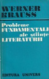 Werner Krauss - Probleme fundamentale ale stiintei literaturii