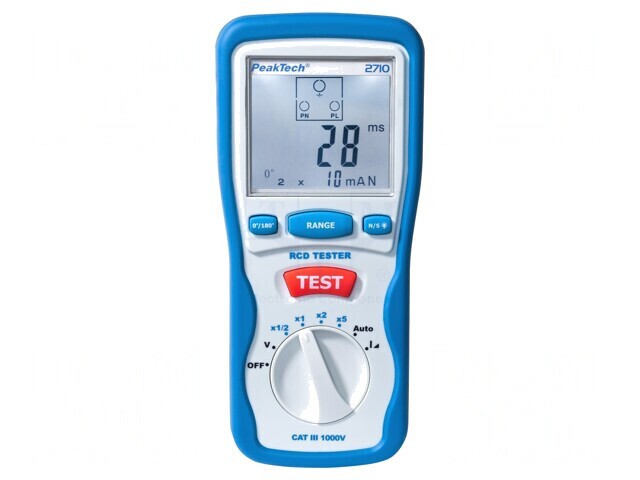 RCD LCD 3 Cifre 10mA-1000mA 230V IP40