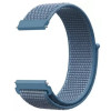 Curea material textil, compatibila Huawei Watch GT 3 Pro 43mm, telescoape Quick Release, Powder Blue