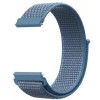 Curea material textil, compatibila Amazfit BIP 3, telescoape Quick Release, Powder Blue