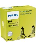 Set 2 Becuri Far H4 60/55W 12v Longerlife Philips