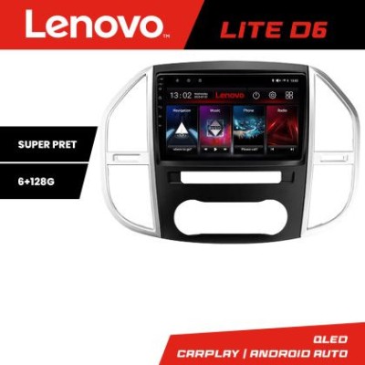 Navigatie Mercedes Vito w447 2016- Android radio gps internet 8 core 6+128 Lenovo CarStore Technology foto