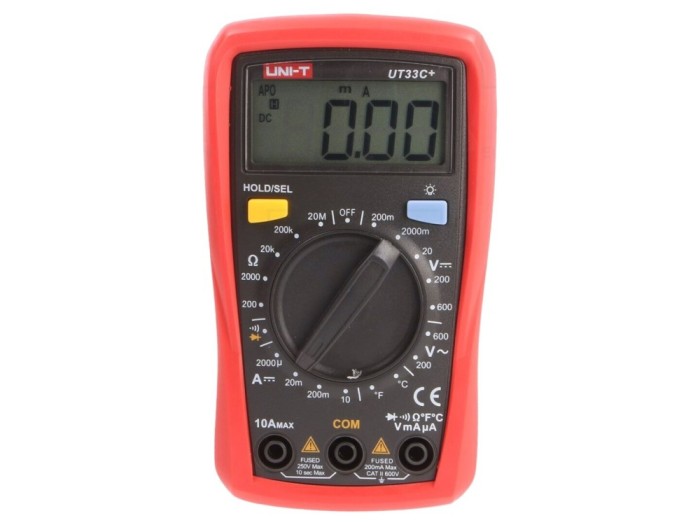 Multimetru digital LCD 600V CAT II