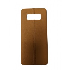 Husa Samsung Note 8 n950 Plastic Brown Leather Usams