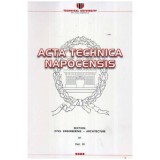 Colectiv - Acta Tehnica Napocensis - Section: Civil Engineering - Architecture 51 vol.I-IV - 107489