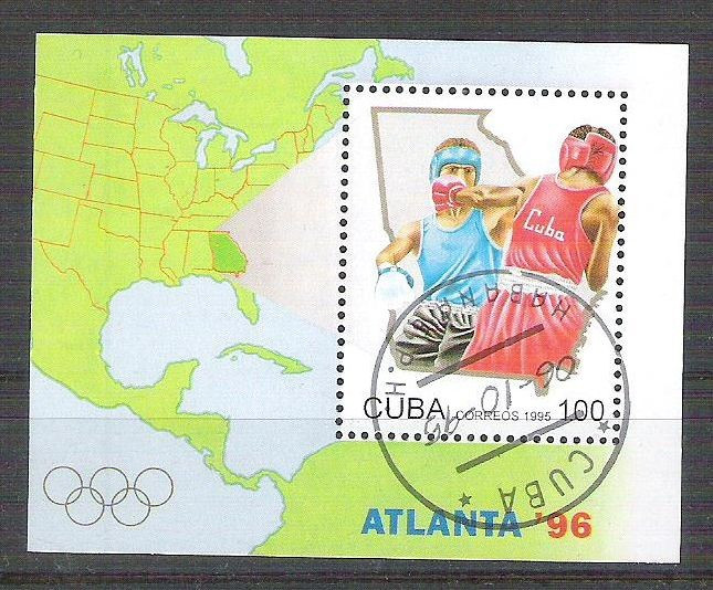 Cuba 1995 Sport, perf. sheet, used AA.047