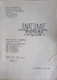 Anatomie Viscere - Ioan Iancu, IMF IASI, 1971, 370 pagini, Carte Medicina, Anatomie