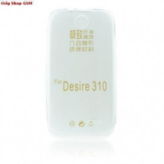 Husa Silicon Ultra Slim HTC Desire 310 Transparent